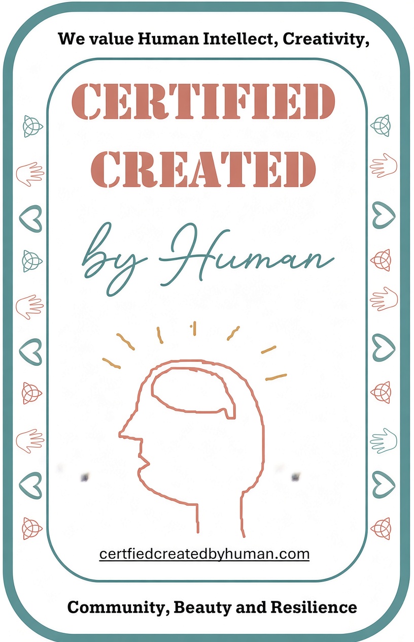 Certified Created by Human logo